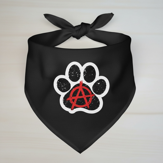 Anarchy Paw Bandana