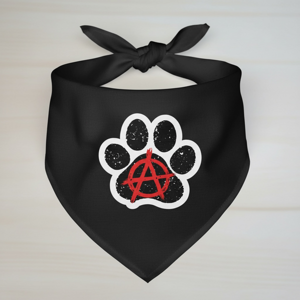 Anarchy Paw Bandana