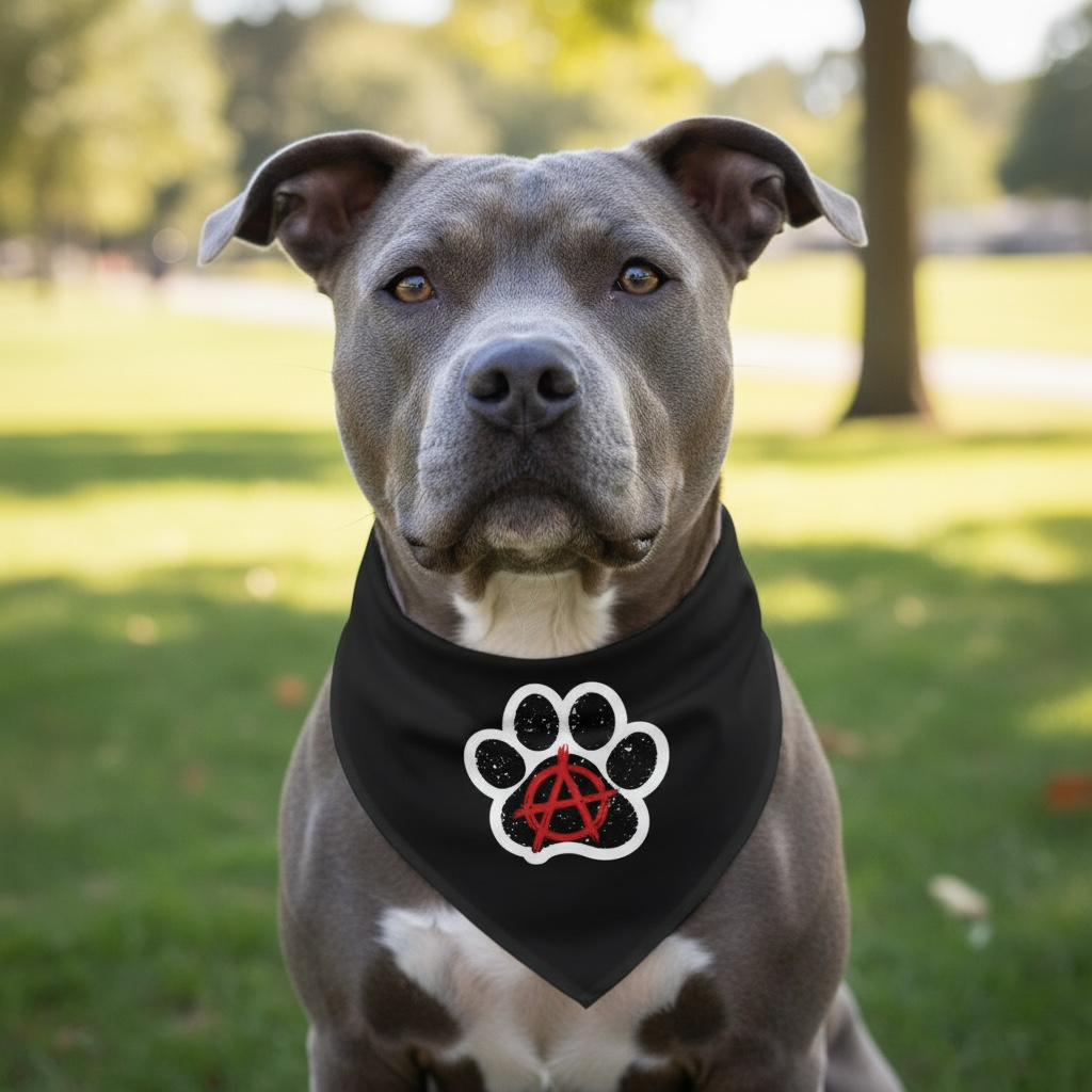 Anarchy Paw Bandana