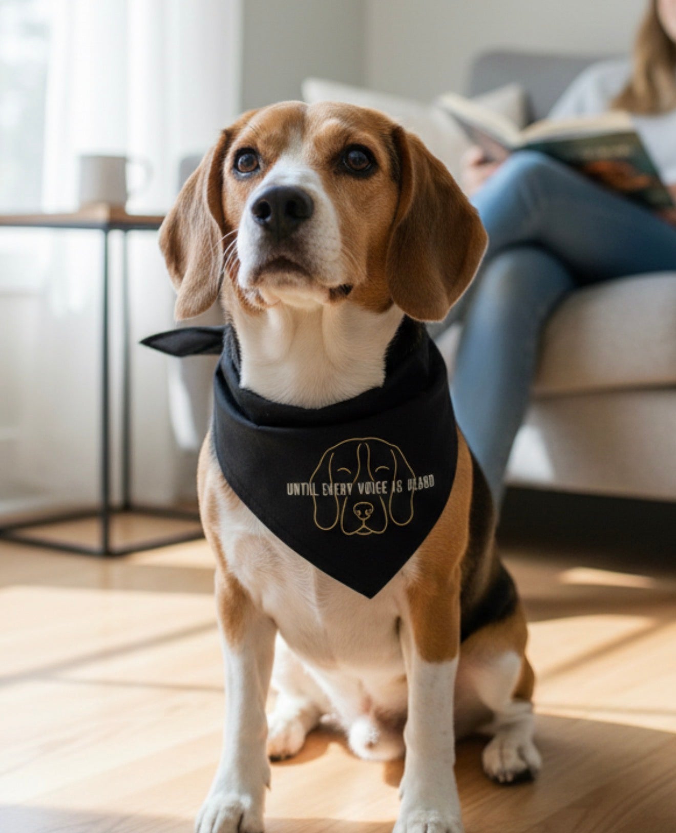 Until Every Voice Is Heard - Gold Beagle - Premium