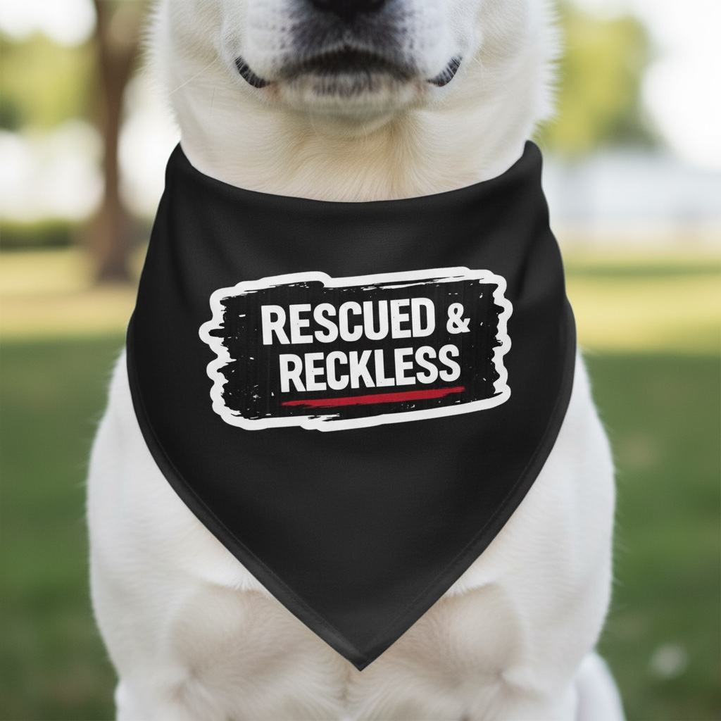 Rescued & Reckless Bandana